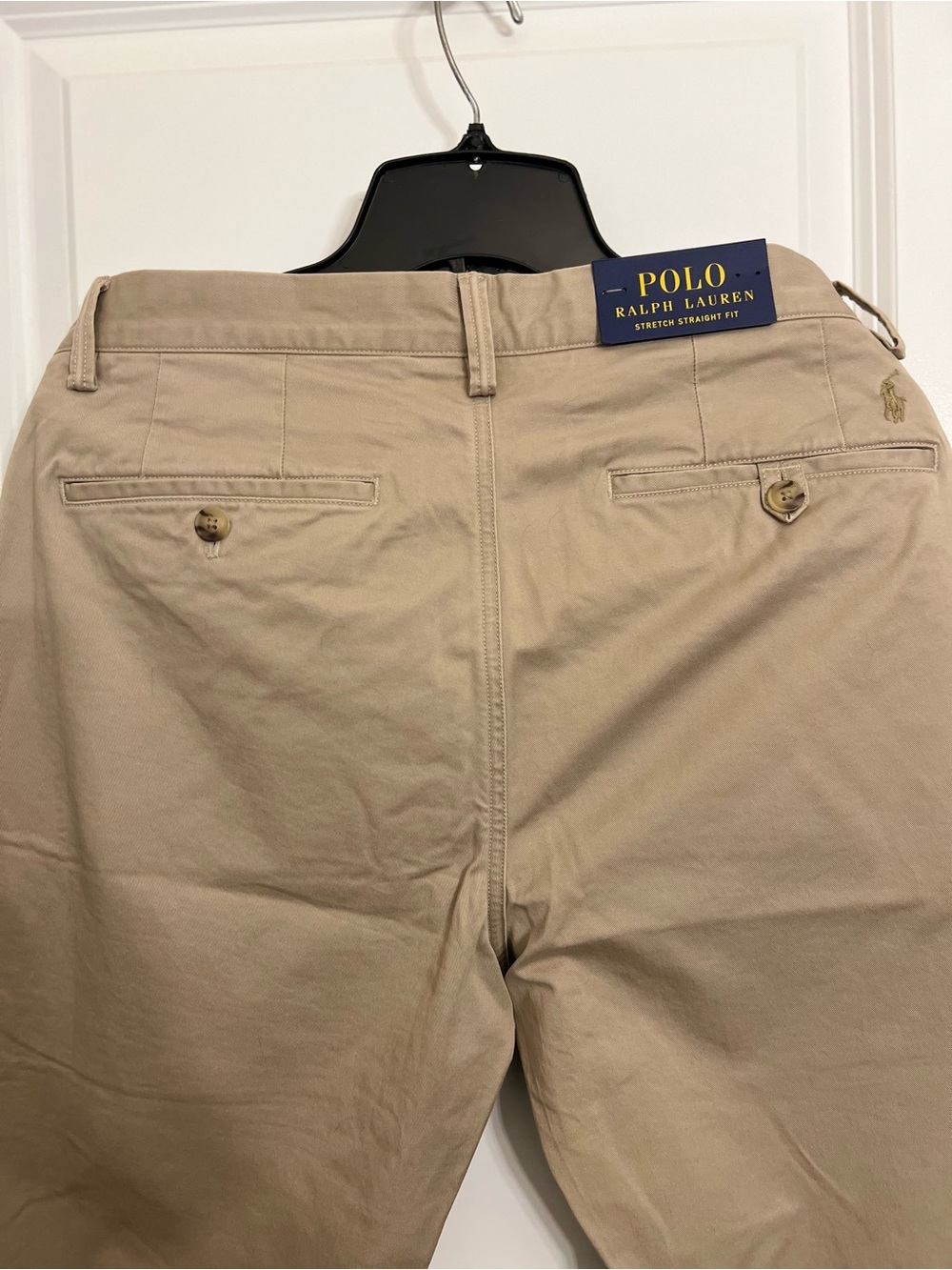 Polo by Ralph Lauren Stretch Straight Fit Tan Chinos -PURCHASED IN JAPAN